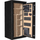 Cannon Safe Series 23 Fireproof 24 Gun Safe, 60x30x24in - Hammertone, Black/Chrome CA23-H1FDC-13