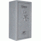 Cannon Safe Series 23 Fireproof 24 Gun Safe, 60x30x24in - Hammertone, Gray/Chrome CA23-H2FDC-13