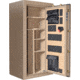 Cannon Safe Series 23 Fireproof 24 Gun Safe, 60x30x24in - Hammertone Beige/Brass CA23-H3FDB-13