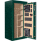 Cannon Safe Series 23 Fireproof 24 Gun Safe, 60x30x24in - Hammertone Green/Brass CA23-H4FDB-13
