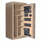 Cannon Safe Series 23 Fireproof Gun Safe, 60x30x24in - Hammertone, Beige CA23-H3FDC-13