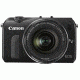 Canon EOS M 18MP Digital Camera with EF-M 18-55mm f/3.5-5.6 STM Lens and Flash Kit 6609B074