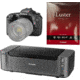Canon EOS 7 Camera Body Only, Photo Paper, and Pixma PRO-10 Printer