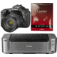 Canon EOS 7 D Digital SLR Camera Kit - Body Only 3814B004 with Canon LU-101 Pro Luster Letter Size Paper 50 Pack 6211B004 and Canon PIXMA PRO-100 Photo Inkjet Printer, Black 6228B002