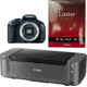 Canon EOS Rebel T3i Camera Body Only, Photo Paper, and Pixma PRO-10 Printer