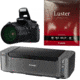 Canon Pixma PRO-10 Printer, Photo Paper, and EOS 60D Camera w/ EF-S 18-200mm IS Lens