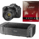 Canon Pixma PRO-10 Printer, Photo Paper, and EOS 7D  Camera 18.0 Megapixels, 1080P HD Video, 3.0Inch VGA LCD 
