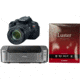 Canon PIXMA PRO-100 Photo Inkjet Printer, Black 6228B002 with Canon LU-101 Pro Luster Letter Size Paper 50 Pack 6211B004 and Canon EOS 6D Digital Camera Kit w/24-150mm f4L Lens, Black 8035B009