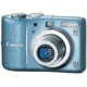 Canon PowerShot A1100 IS 12.1-megapixel Digital Camera Kit Blue 3445B001