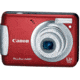 Canon PowerShot A480 10.0-megapixel 3.3x optical zoom Digital Camera Kit Red 3477B001