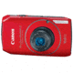 Canon Power Shot SD4000 IS Red Digital Camera Kit