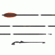 Carbon Express ATLATL 6 ft Dart Kit, Black 55203, EDEMO1