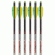 Carbon Express Maxima Badlands 20in Bolt 6 in Pack W/Universal Nock System, Camoflauge 52228