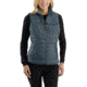 Carhartt Amoret Flannel Lined Vest - Womens, Dark Slate, S-REG, 102749-433-REG-S