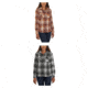 Carhartt Beartooth Hooded Flannel Shirt - Women's, Dark Cedar, Gravel