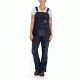 Carhartt Brewster Double Front Bib Overalls - Womens, Timeworn Indigo, XXL-Tall 102443-485-TLL-XXL