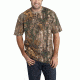Carhartt Camo Short Sleeve T-Shirt for Mens, Realtree Xtra, Small/Regular K287-977-REG-SML