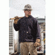 Carhartt Carbondale by Pyramex Safety Ironside Bronze polarized lens with black frame CHB616DTB
