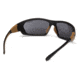 Carhartt Carbondale Safety Glasses w/Antique Bronze Lens, Black/Tan, CHB290DCC