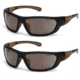 Carhartt Carbondale Safety Glasses w/Antique Lens, Black, Pack of 2
