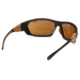 Carhartt Carbondale Safety Glasses w/Bronze Lens, Black/Tan, CHB218DCC