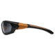 Carhartt Carbondale Safety Glasses w/Gray Lens, Black/Tan, CHB220DCC