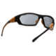Carhartt Carbondale Safety Glasses w/Gray Lens, Black/Tan, CHB220DCC