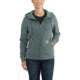 Carhartt Clarksburg Full Zip Hoodie - Women's, Balsam Green Heather, Extra Large, 102788-G03-REG-XL