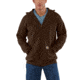 Carhartt Midweight Hooded Zip-Front Sweatshirt - Men's, Dark Coffee Heather, Small/Regular, K122-202-REG-SML