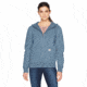 Carhartt Clarksburg Full Zip Hoodie Regular - Womens, Steel Blue Heather, Large, 102788-458-L-REG