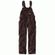 Carhartt Crawford Double Front Bib Overalls - Womens, Dark Brown, M-Tall 102438-201-TLL-M