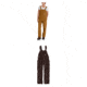 Carhartt Crawford Double Front Bib Overalls - Women's, Carhartt Brown, Dark Brown