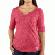 Davenport Shirt - Womens-Bright Pink Heather-X-Small