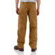 Carhartt Double-Front Work Dungaree Washed Duck - Mens, Dark Brown, 34 Inseam, 32 Waist, B136-DKB-34-32