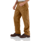 Carhartt Double-Front Work Dungaree Washed Duck - Mens, Dark Brown, 34 Inseam, 32 Waist, B136-DKB-34-32