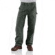 Carhartt Washed-Duck Double-Front Work Dungaree - Men's, Moss, 34-28, B136-MOS-34-28