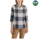 Carhartt Fairview Plaid Shirt-Women's, Natural, XLarge, Regular, 103085-103-REG-XL