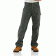 Carhartt Flame-Resistant Canvas Pant, Moss, 36/34 FRB159-MOS-34-36