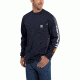 Carhartt Flame-Resistant Force Cotton Graphic Long Sleeve T-Shirt, Dark Navy, Medium/Regular 101153-410-REG-M