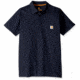Carhartt Force Cotton Delmont Pocket Polo Regular - Mens, Navy, 4XL, 103569-412-4XL-REG