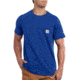 Carhartt Force Cotton Delmont Short Sleeve T Shirt Relaxed Fit - Mens, Nautical Blue, XX-Large-Regular 100410-489-REG-2XL