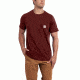 Carhartt Force Cotton Delmont Short Sleeve T Shirt Relaxed Fit - Mens, Red Brown Heather, X-Large-Regular 100410-603-REG-XL