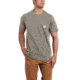 Carhartt Force Cotton Delmont Short Sleeve T Shirt Relaxed Fit - Mens, Desert Heather, X-Large-Regular, 100410-265-REG-XL