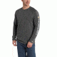 Carhartt Force Cotton Delmont Sleeve Graphic T-Shirt for Mens, Carbon Heather, Medium/Regular 101302-026-REG-M