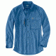 Carhartt Force Extremes Angler Long Sleeve Shirt - Mens, Federal Blue, 2XL-REG 103011-445-REG-2XL