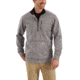 Carhartt Force Extremes Mock Neck Half Zip Sweatshirt for Mens, Asphalt Heather, Extra Large/Regular 102831-058-REG-XL