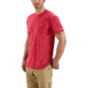 Carhartt Force Extremes Short Sleeve T-shirt - Mens, Light Crimson Heather/Dark Crimson, M-REG 102960-942-REG-M