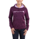 Carhartt Force Extremes Sig Graphic Hooded Sweatshirt for Womens, Potent Purple Heather, Extra Small/Regular 102185-512-REG-XS