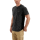 Carhartt Force Extremes SS Tshirt-Mens, Black/Black Heather, Small, Regular, 102960-006-REG-S