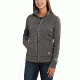 Carhartt Force Extremes Zip Flame-Resistant Sweatshirt for Womens, Black Heather, Extra Small/Regular 102786-013-REG-XS